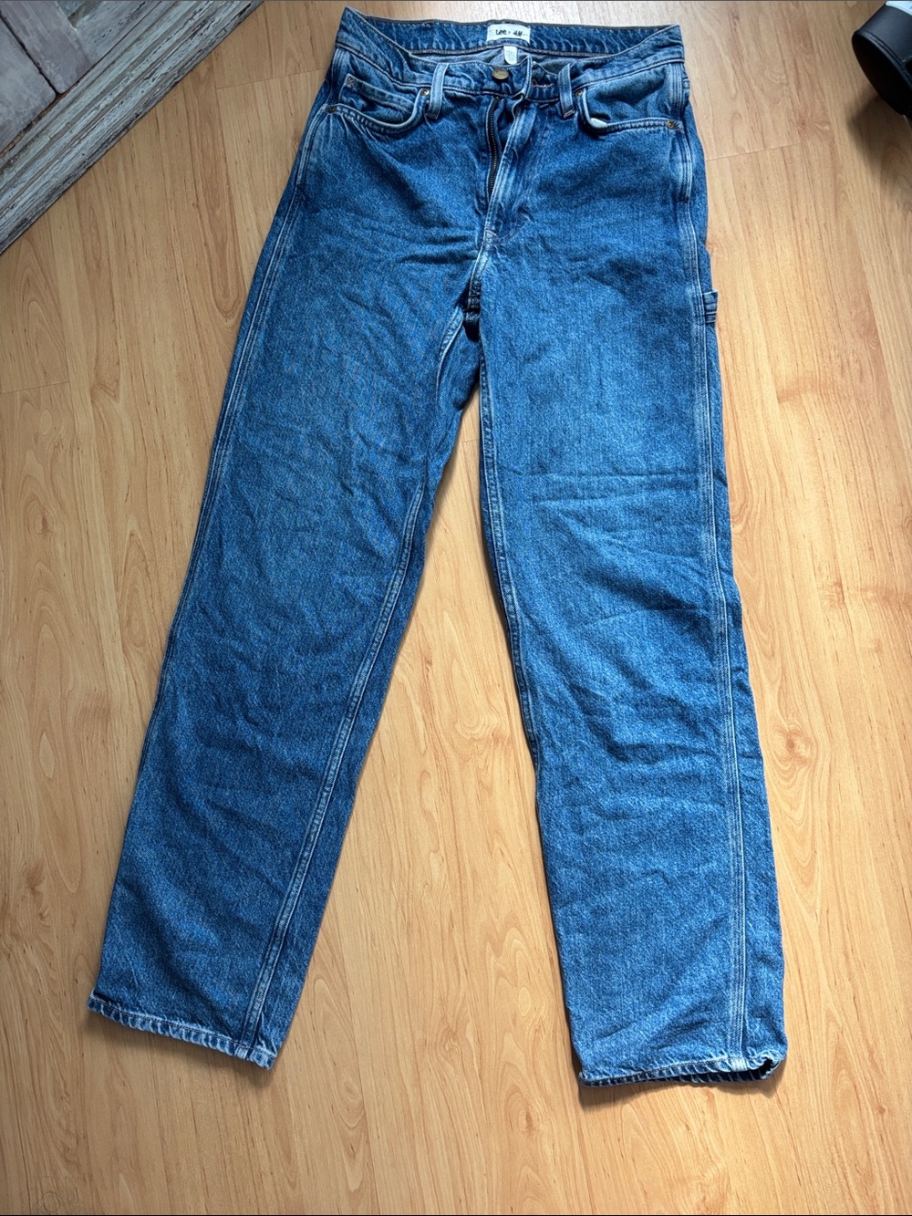 Lee Women's Straight Leg Blue Jeans